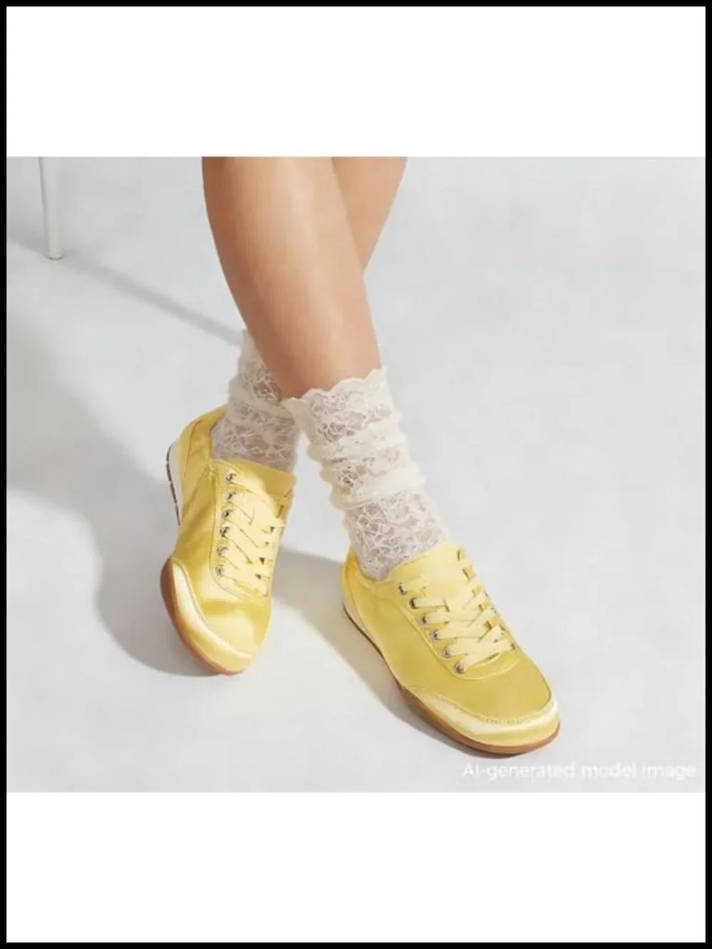 Retro Fashion Sneakers - Lightweight Satin Ballet Walking Shoes, Non Slip